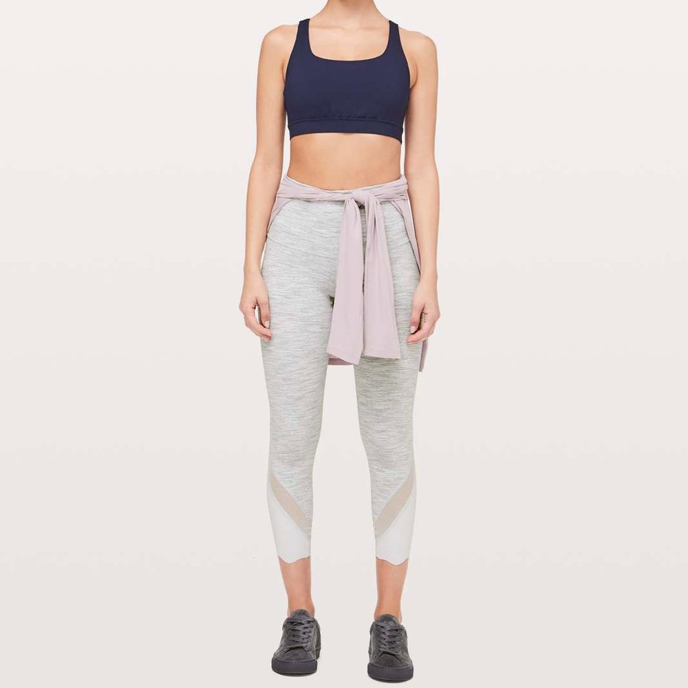 lululemon athletica Gray and White Leggings - Picture 5 of 13